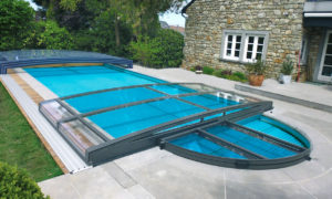 Carat SF Poolüberdachung
